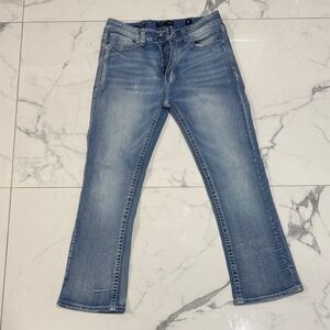 Men's Light Blue Flare Jeans